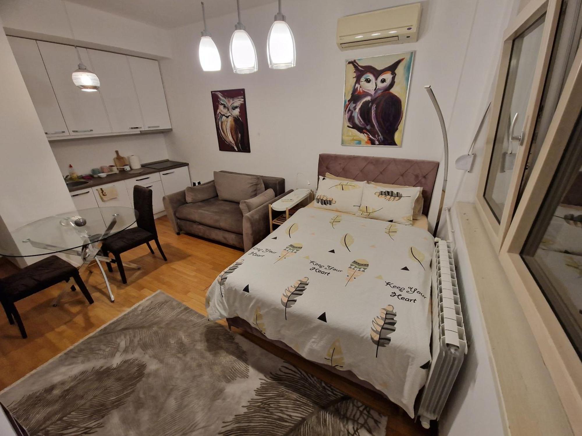 Owl Apartment Belgrad Exterior foto